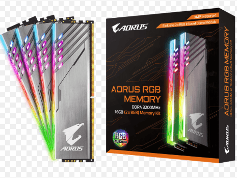 RAM DDR4 2x8Go 3200MHz Aorus