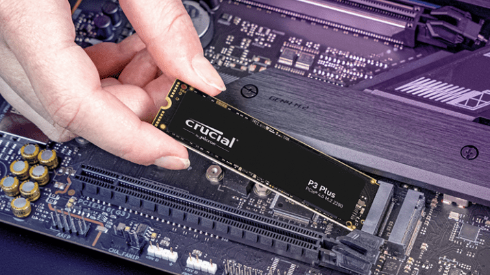 Crucial P3 Plus SSD 1To PCIe Gen4 NVMe M.2