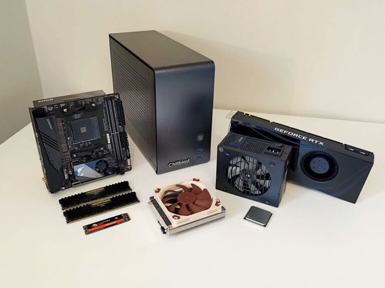 mini itx setup
