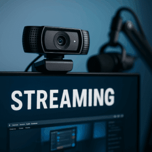 Configuration professionnelle pour le streaming avec caméra webcam