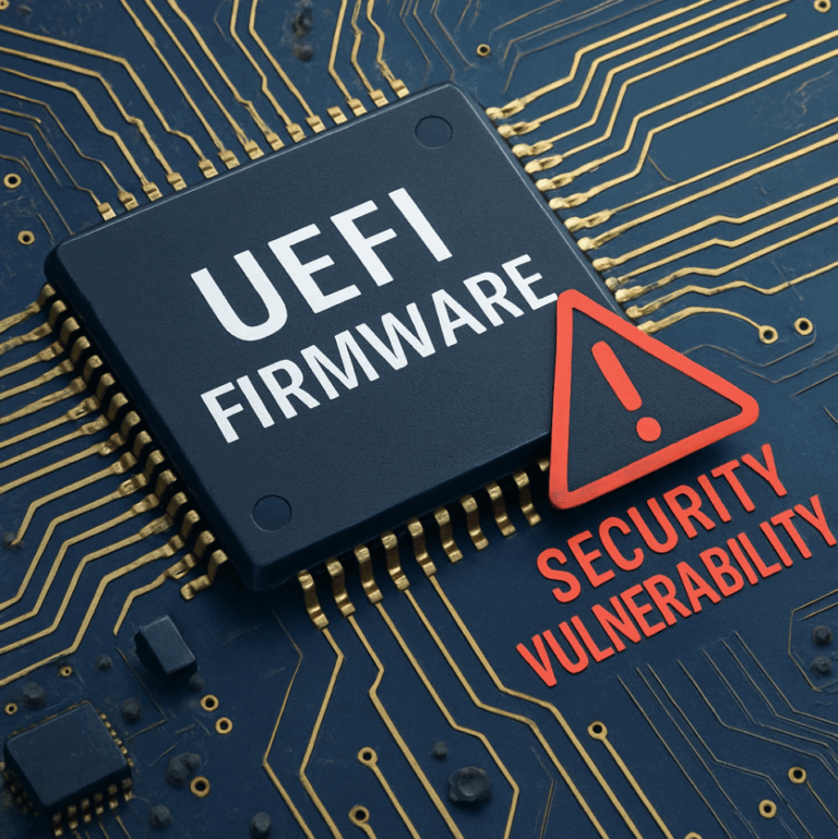 Vulnérabilité UEFI et sécurité des puces firmware