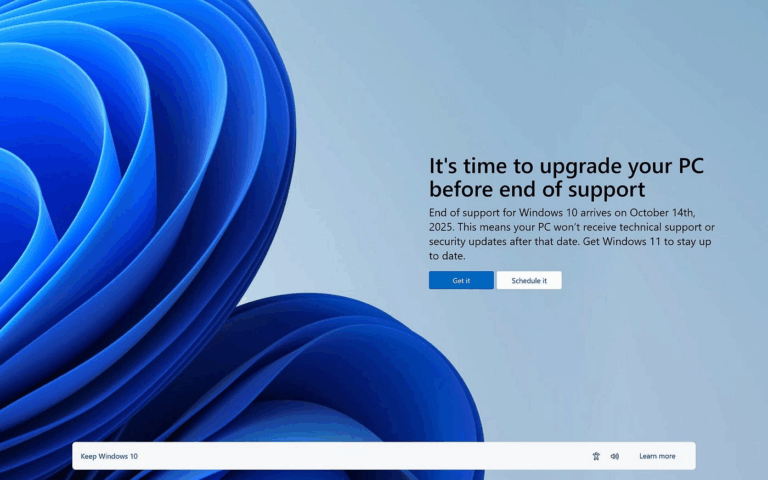 Fin de Windows 10