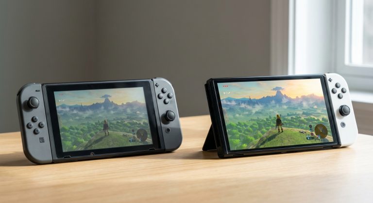 découvrez les différences essentielles entre la nintendo switch classique et la switch oled, et choisissez la console qui correspond le mieux à vos besoins de jeu.