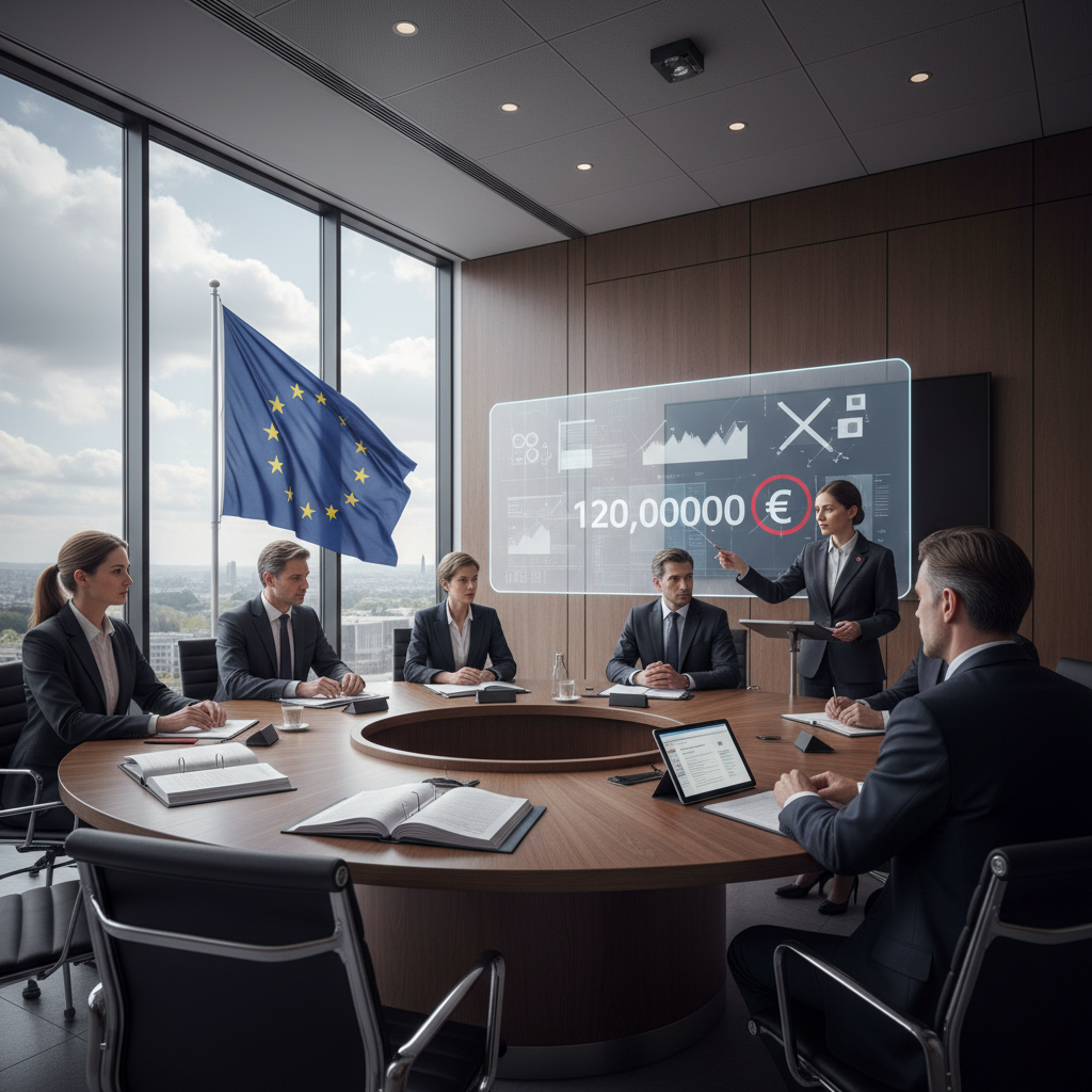 découvrez comment l'union européenne a infligé une amende record de 120 millions d'euros à x, les raisons et les conséquences de cette décision majeure.