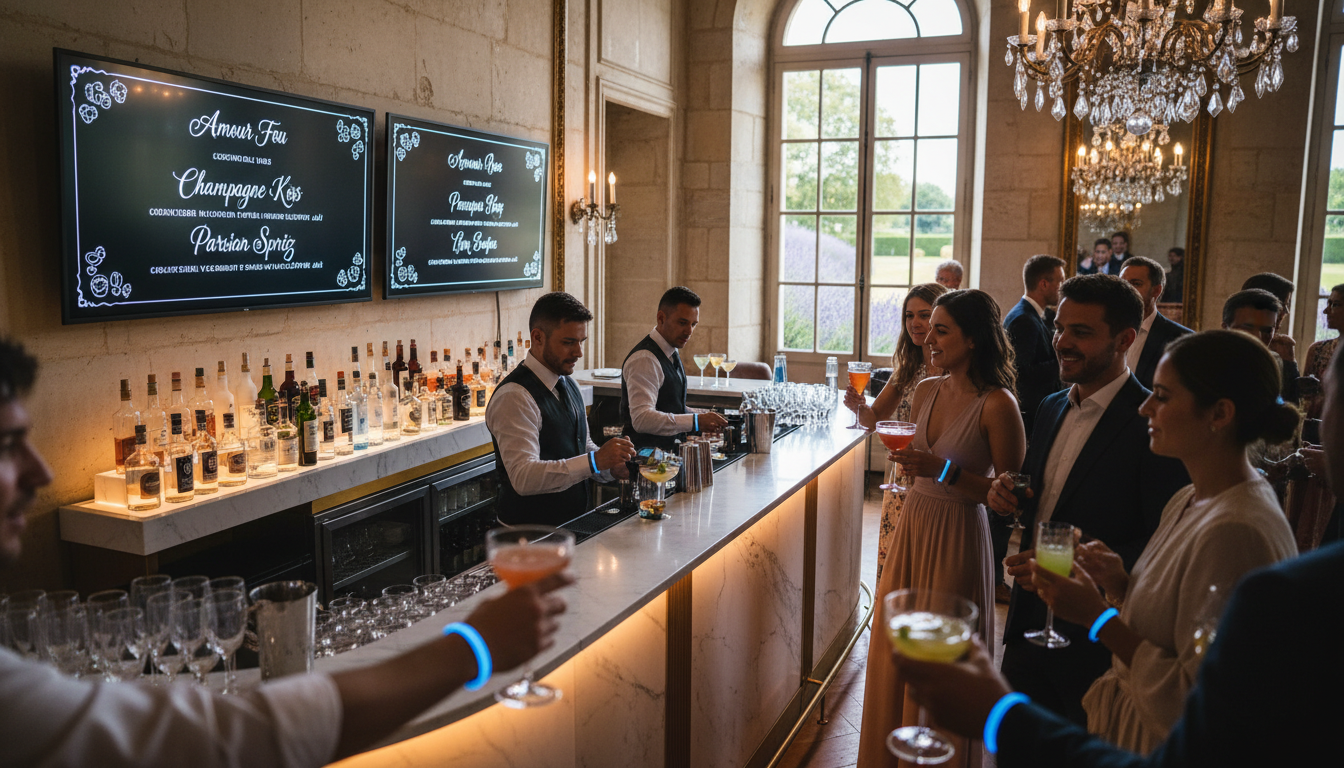 découvrez comment les mariages en open bar transforment l'entrée à la fête en un billet accessible à tous, rendant ces célébrations plus ouvertes et conviviales.