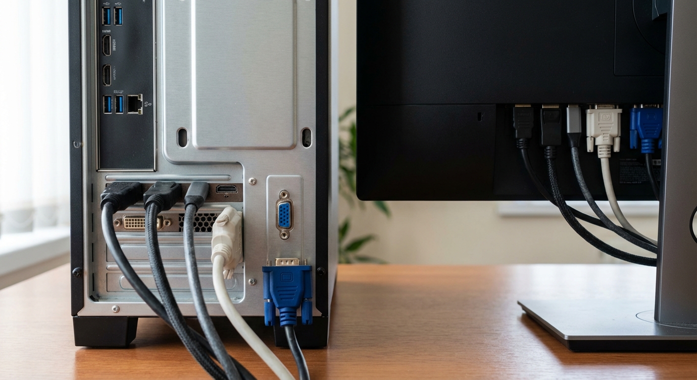 Connecter PC à écran : quels ports choisir