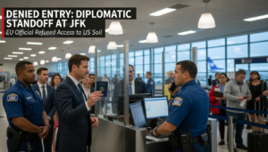 découvrez pourquoi thierry breton, ancien commissaire européen, s'est vu refuser l'entrée aux états-unis et les conséquences de cette décision.