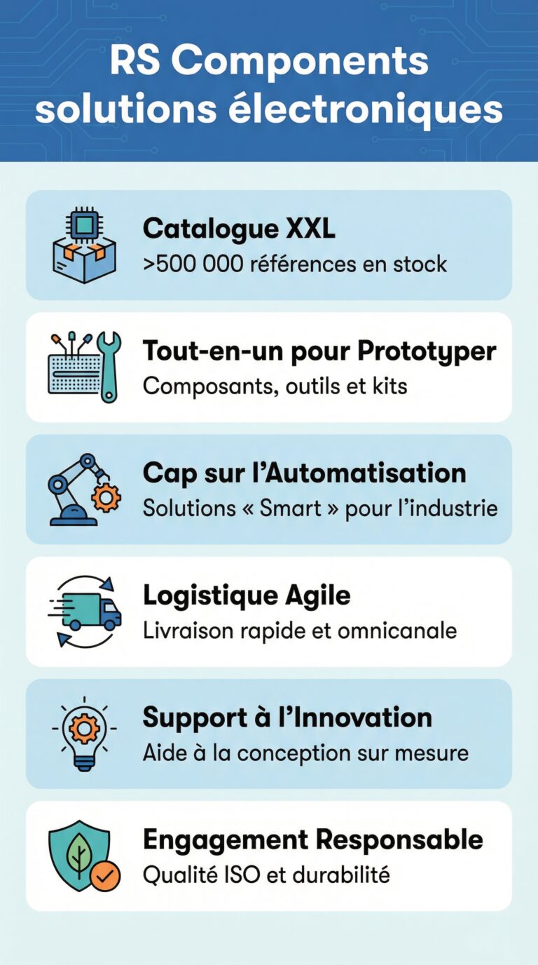 RS Components solutions électroniques