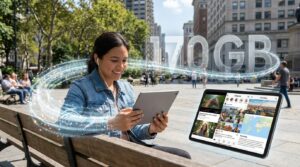 découvrez combien de temps vous pouvez surfer sur internet mobile avec 170 go de données, en fonction de vos activités en ligne et de votre consommation de données.