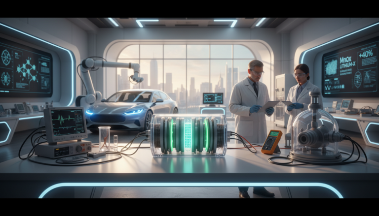 découvrez les résultats prometteurs des essais des batteries lithium-x à base d’oxyde de manganèse, une avancée innovante pour améliorer la performance des véhicules électriques.