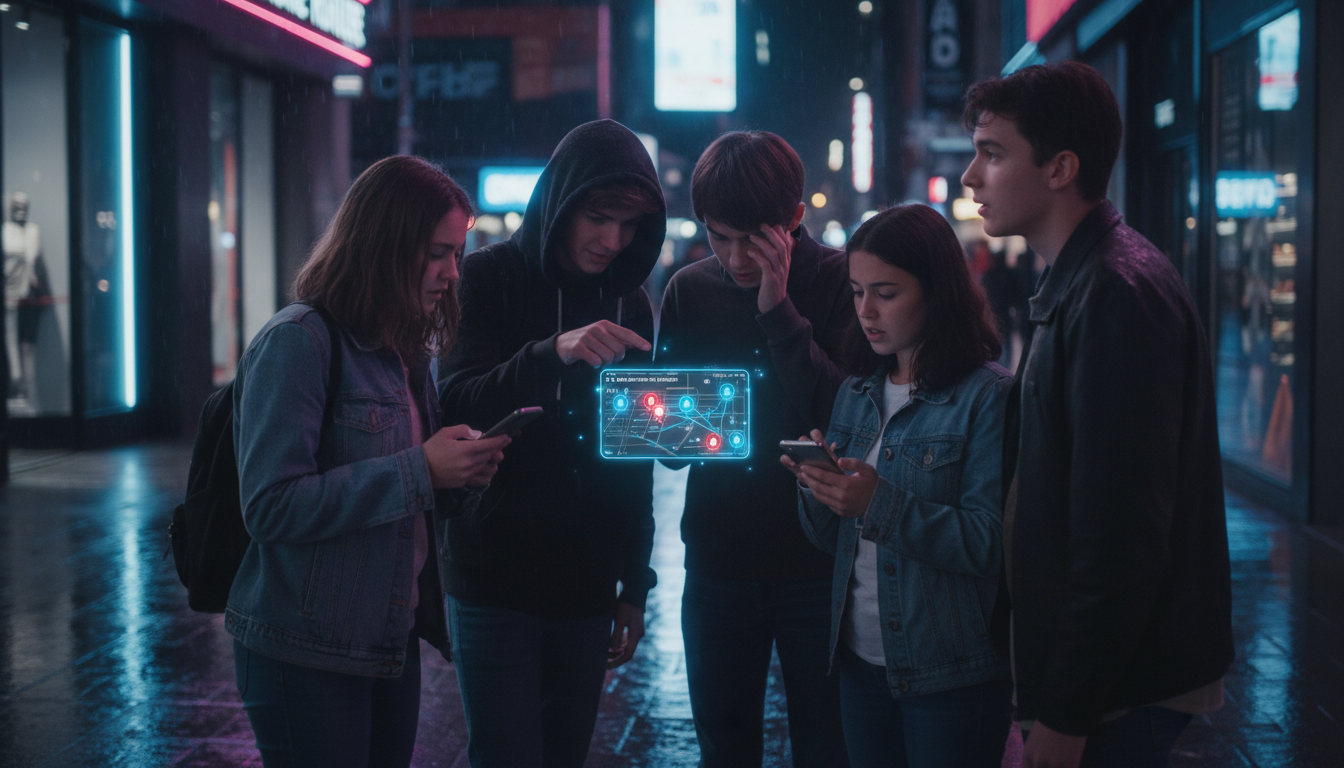 découvrez comment les jeunes utilisent la géolocalisation et la surveillance mutuelle pour renforcer leur sentiment de sécurité au quotidien.