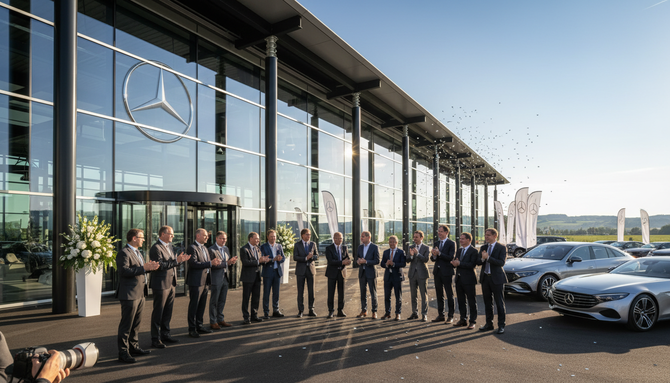Inauguration d’un Centre d’Excellence en Tests et Technologies Mercedes-Benz à Immendingen
