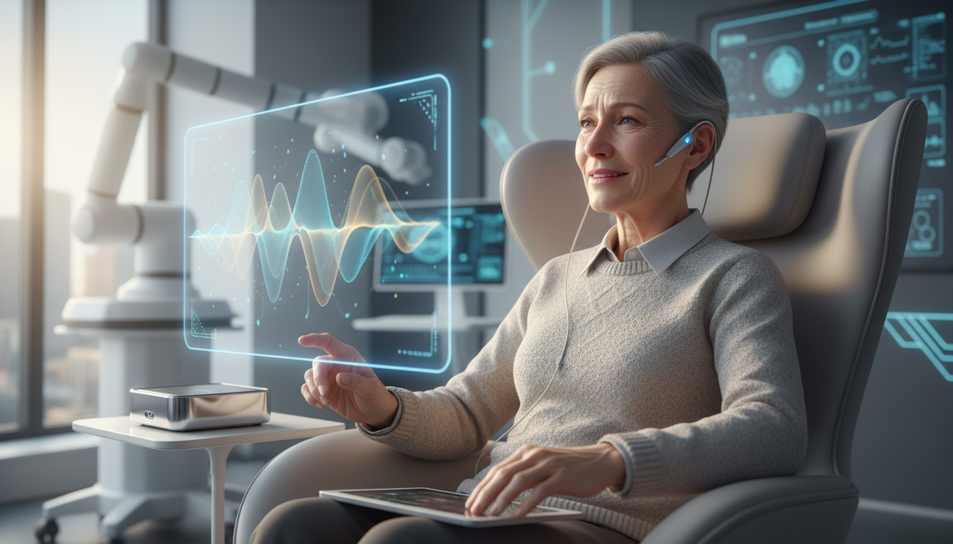 découvrez comment l'intelligence artificielle révolutionne la communication en redonnant la voix aux patients atteints de la maladie de charcot, améliorant ainsi leur qualité de vie.