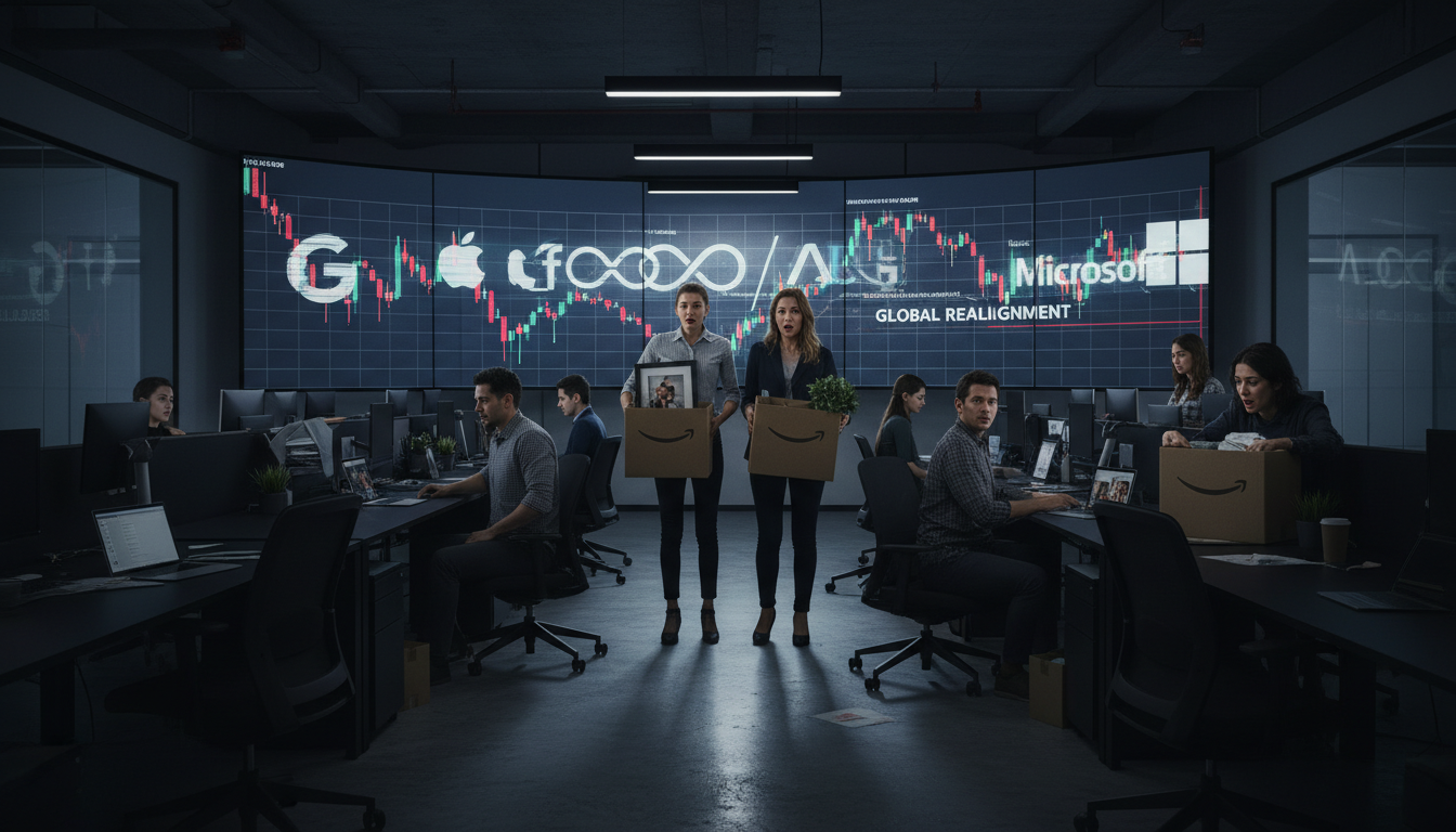 découvrez comment amazon accélère ses licenciements pour rester compétitif face aux autres géants des gafam et sécuriser sa position sur le marché.