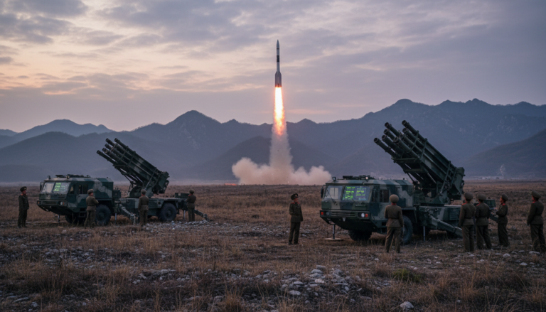 pyongyang annonce avec fierté le succès du test d'une arme tactique de pointe, renforçant ainsi sa capacité militaire stratégique.