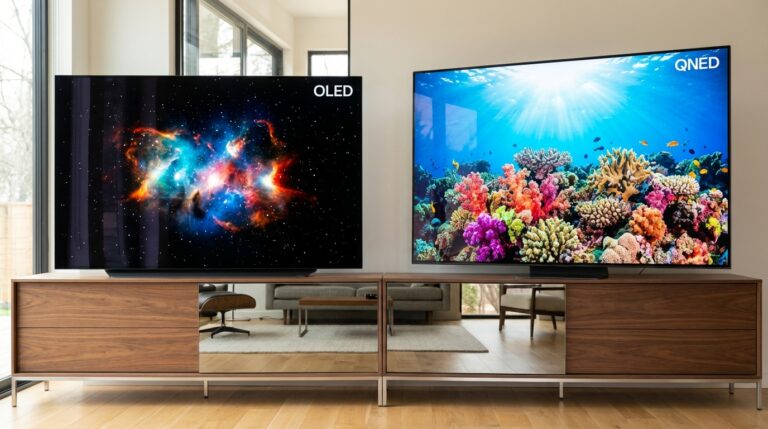 découvrez les différences clés entre la technologie qned et oled pour choisir le téléviseur idéal qui répondra à vos besoins en qualité d'image, luminosité et design.