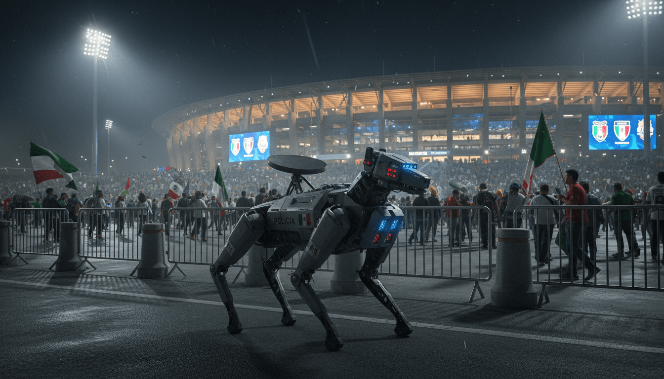 découvrez comment les chiens-robots sont utilisés pour la sécurité lors de la coupe du monde 2026 au mexique, avec des missions de déminage et l'exploration de zones à haut risque.