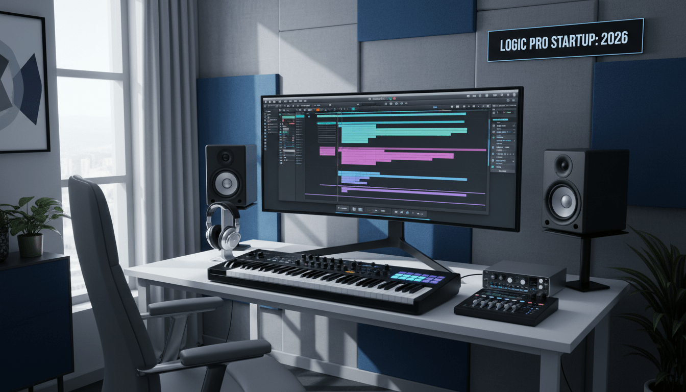 Découvrez comment débuter efficacement avec Logic Pro en 2026