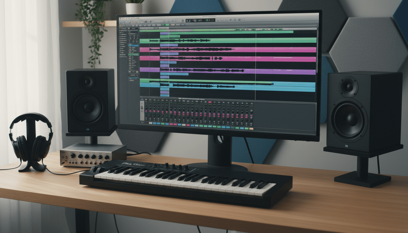 Découvrir les bases de pro tools pour la production audio