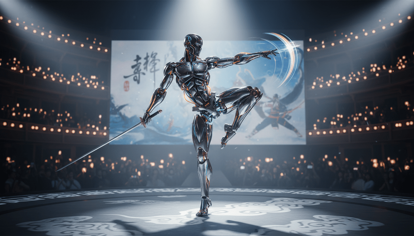 En Chine, les robots surpassent les humains sur la piste de danse