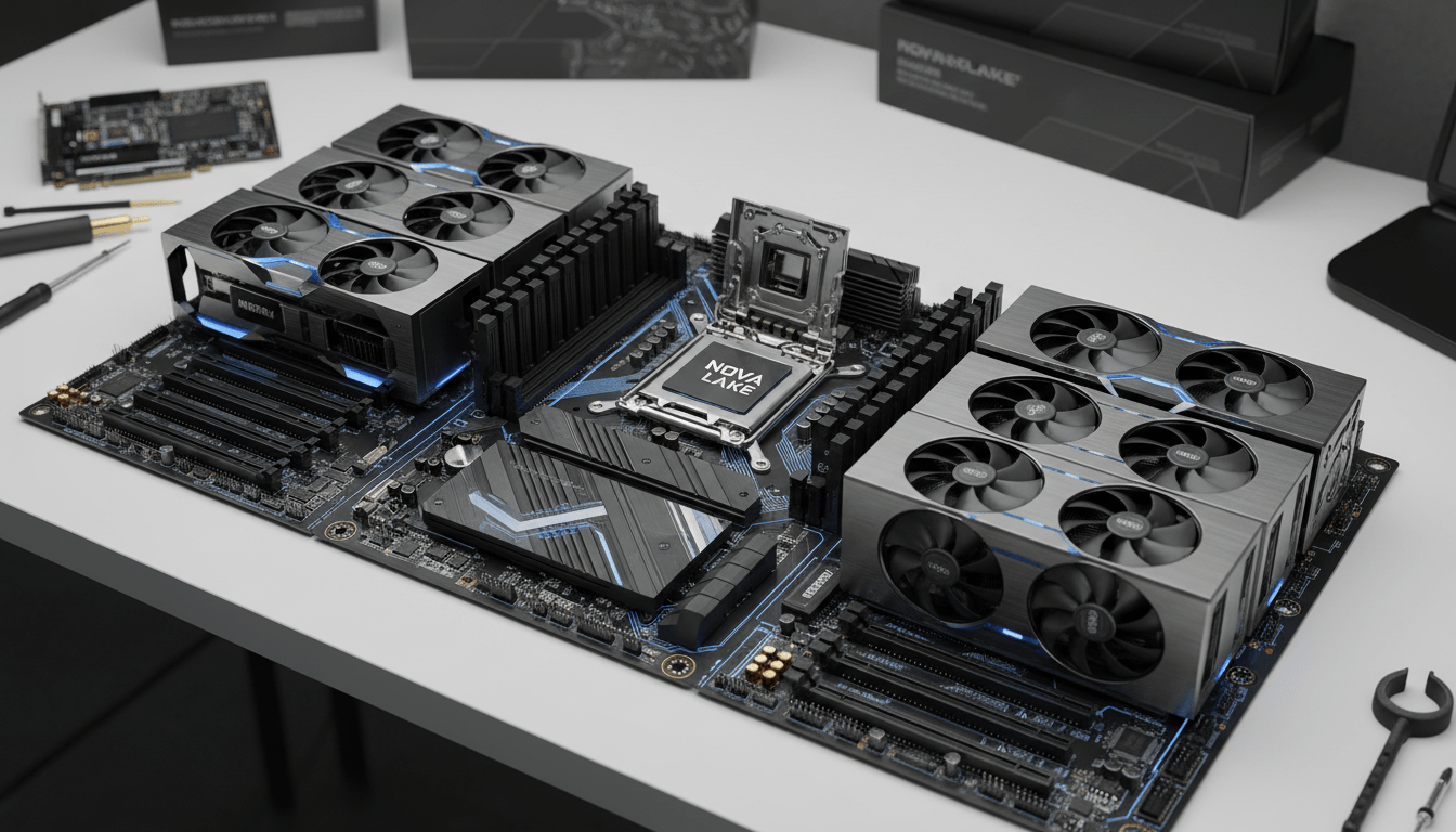 Fuite des plateformes Intel Nova Lake : jusqu&rsquo;à 48 lignes PCIe et une toute nouvelle série 900 avec socket LGA1954 prévue pour fin 2026