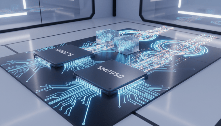 découvrez les nouvelles fuites autour des processeurs qualcomm sm8975 et sm8950, mettant en avant la prise en charge de la ram lpddr6 et des normes technologiques ufs 5.0 pour des performances optimisées.