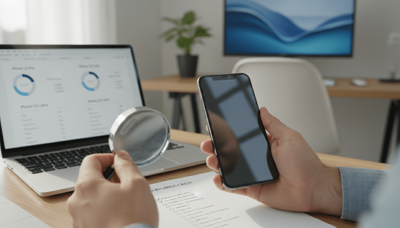 Guide pratique pour sélectionner un téléphone reconditionné sans risque