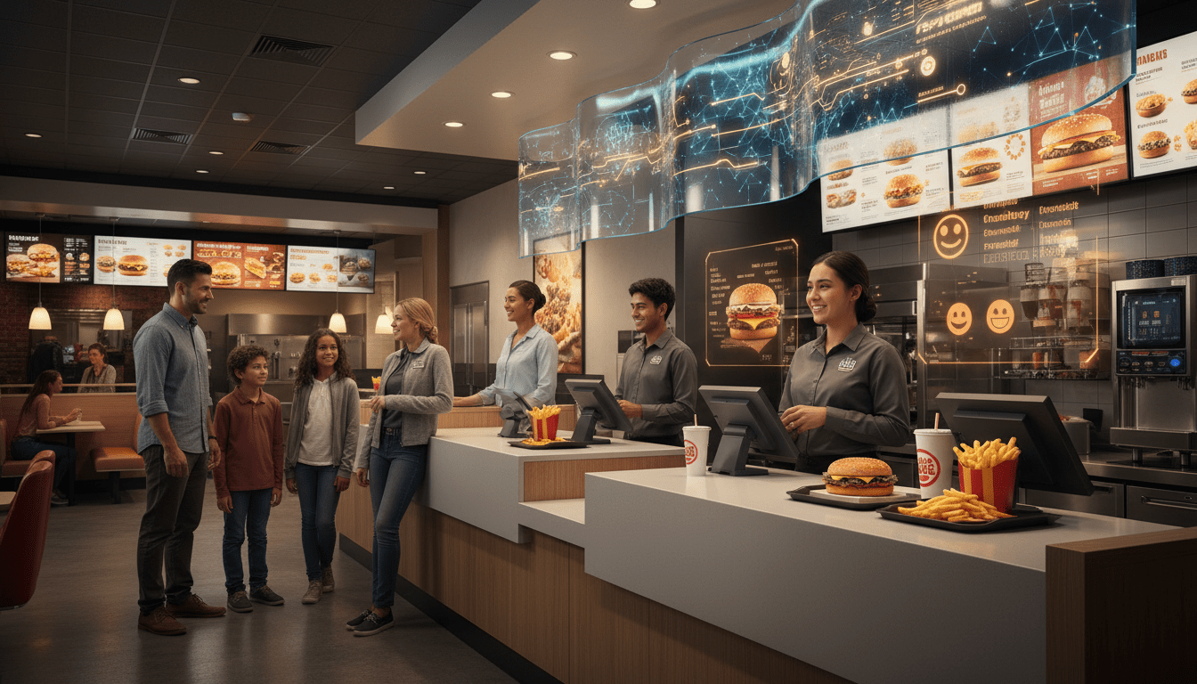 aux états-unis, burger king utilise l'intelligence artificielle pour évaluer la courtoisie de ses employés, en analysant l'utilisation de « s'il vous plaît » et « merci » afin d'améliorer l'expérience client.