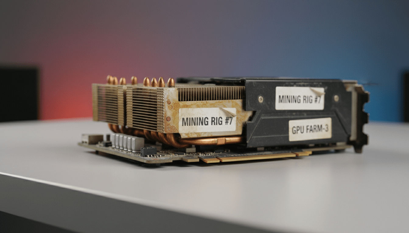 Cartes graphiques d&rsquo;occasion : Les pièges à éviter (Mining, chauffe).