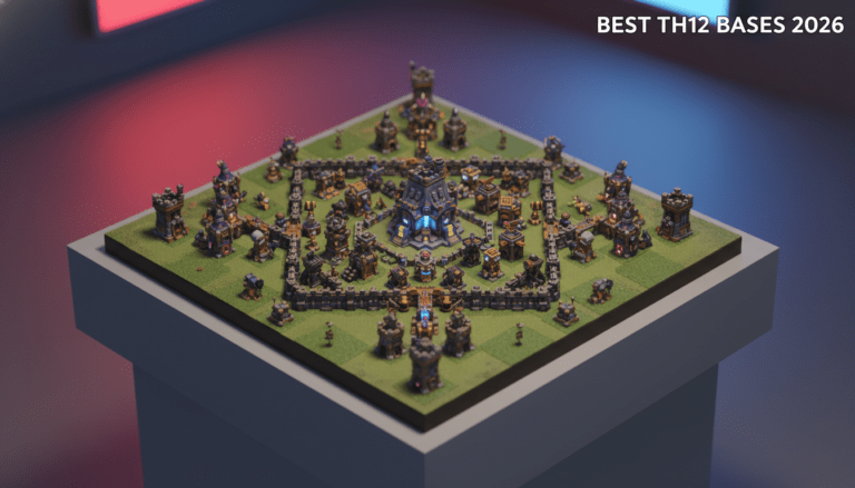 découvrez les meilleures compositions hdv 12 pour clash of clans en 2026. optimisez votre village avec nos configurations stratégiques et dominez vos adversaires dès aujourd'hui !