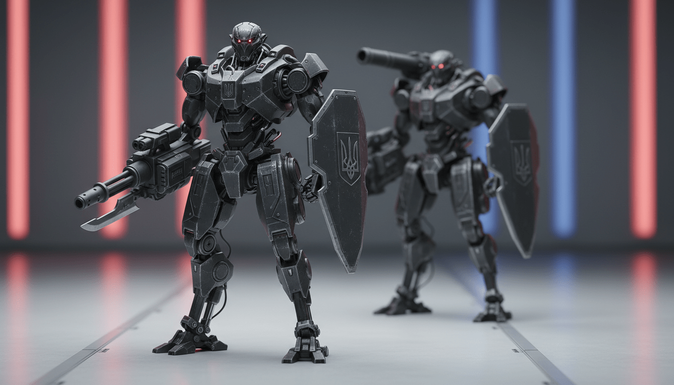 Conflit en Ukraine : Déploiement inédit des premiers robots humanoïdes de combat spécialement conçus pour la guerre