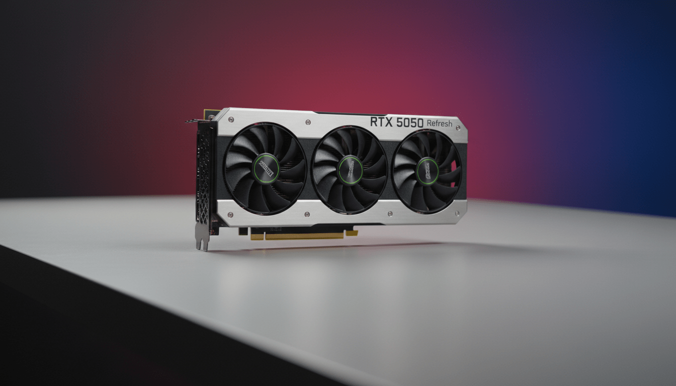 Fuite : La Nvidia GeForce RTX 5050 Refresh dévoile 9 Go de VRAM