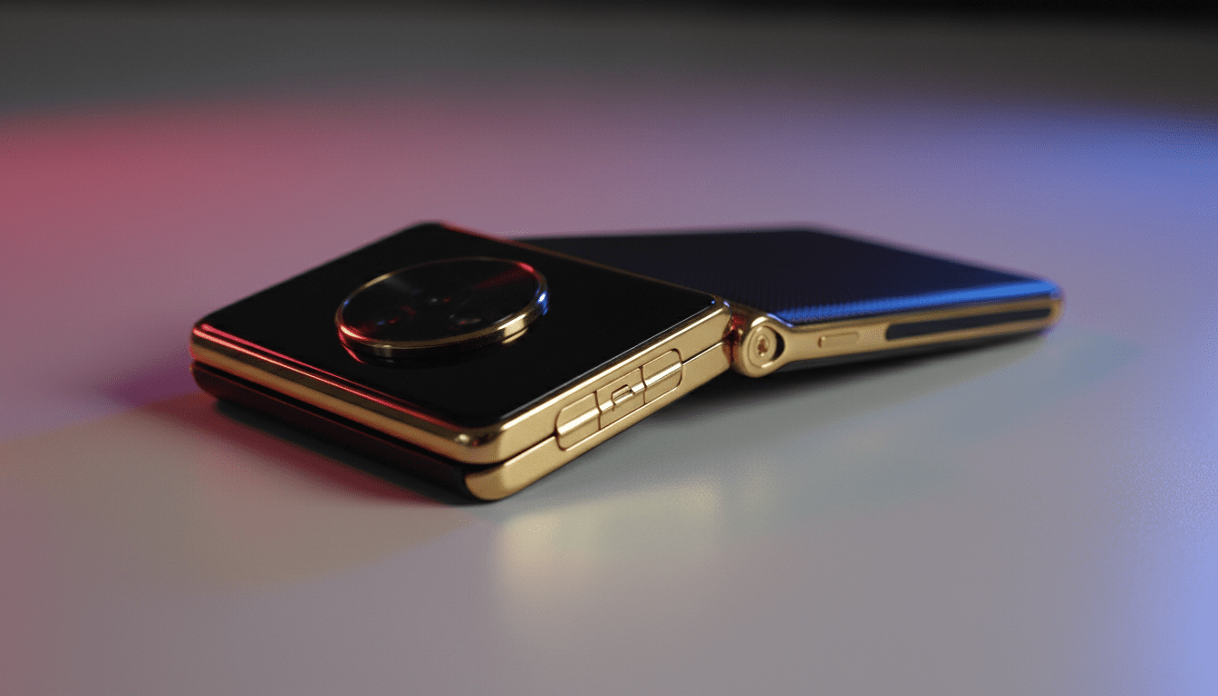 Fuite du Moto Razr Fold : une édition limitée éblouissante en noir et or dévoilée