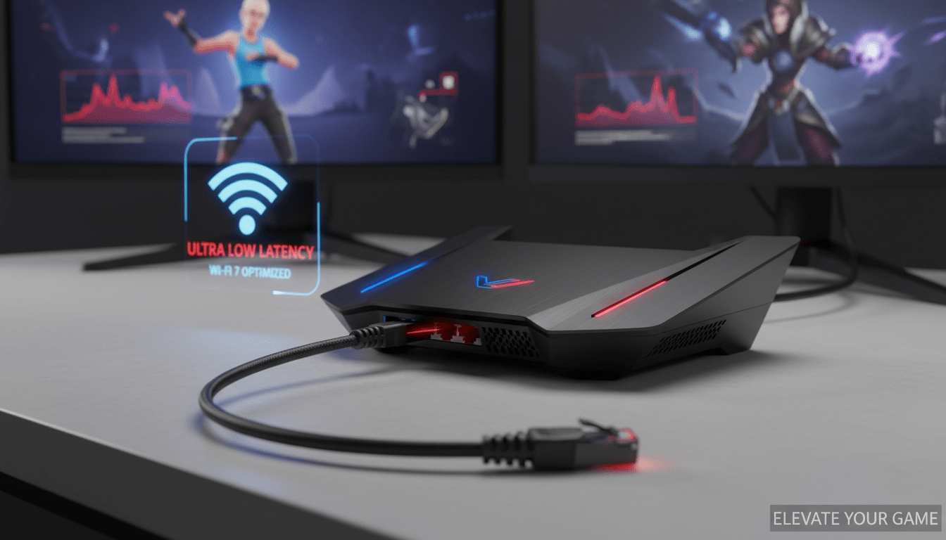 Ping élevé sur Fortnite et LoL : Comment optimiser votre connexion internet (Ethernet vs Wi-Fi 7).