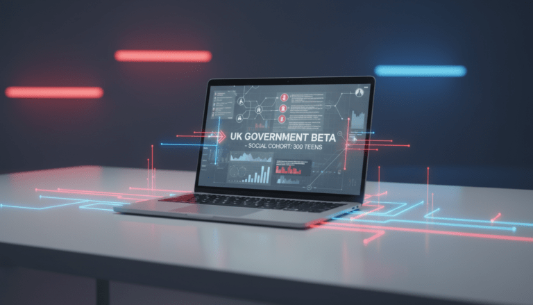 le gouvernement britannique lance une expérimentation de contrôles des réseaux sociaux sur 300 adolescents pour mieux protéger les jeunes utilisateurs.