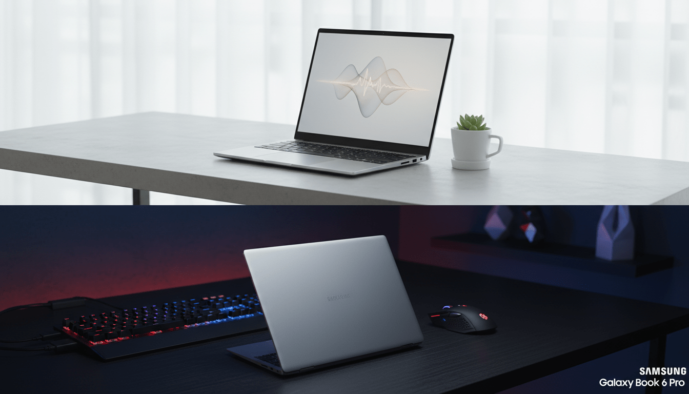 Samsung Galaxy Book 6 Pro : un ultrabook élégant by day, un PC gamer performant by night