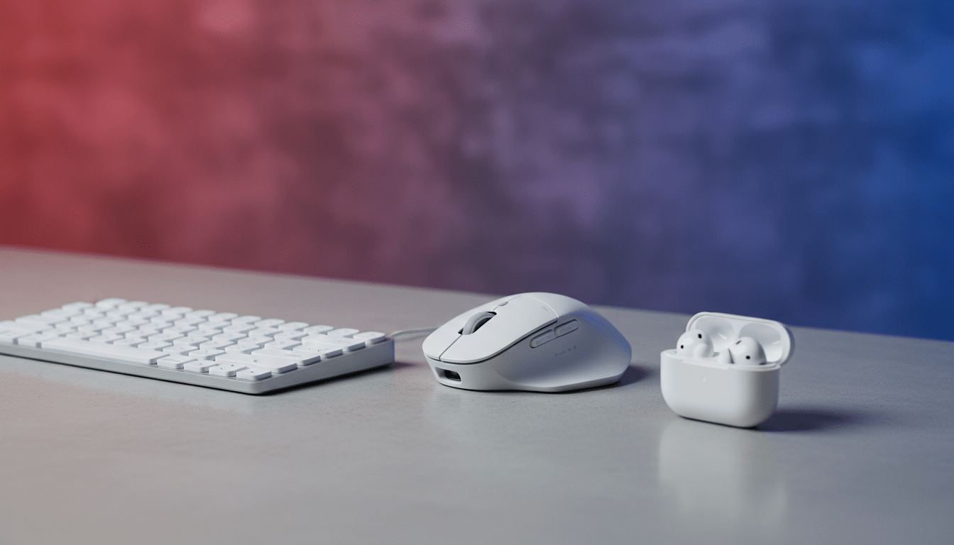 Setup Minimaliste : Notre sélection de périphériques sans fil blancs.