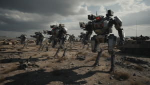 découvrez les avancées récentes sur l'intégration des robots autonomes dans les conflits militaires et leurs impacts potentiels sur les futurs champs de bataille.