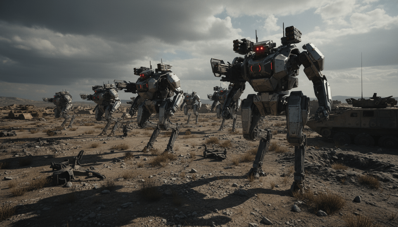 Vers l’arrivée prochaine des robots autonomes sur les champs de bataille ?