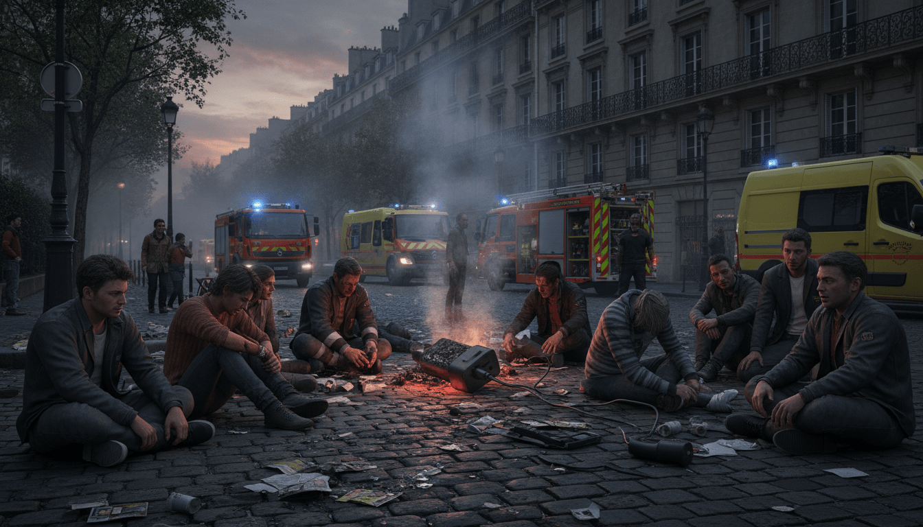 un chargeur de portable défectueux à paris a provoqué un incendie, faisant 10 blessés. découvrez les circonstances de cet accident et les mesures prises.