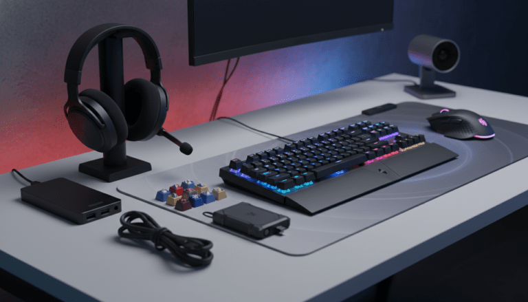 découvrez 10 idées d'accessoires pc indispensables à offrir en cadeau aux geeks, pour allier praticité et originalité.