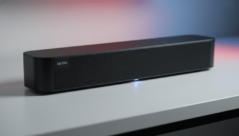 découvrez la barre de son ultra-compacte lg s30a, conçue pour 2026, offrant une expérience sonore enrichie et puissante dans un design élégant et minimaliste.
