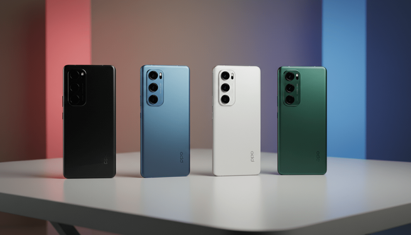 Oppo Find X9s Pro dévoilé en avant-première : quatre coloris élégants révélés dans les dernières fuites