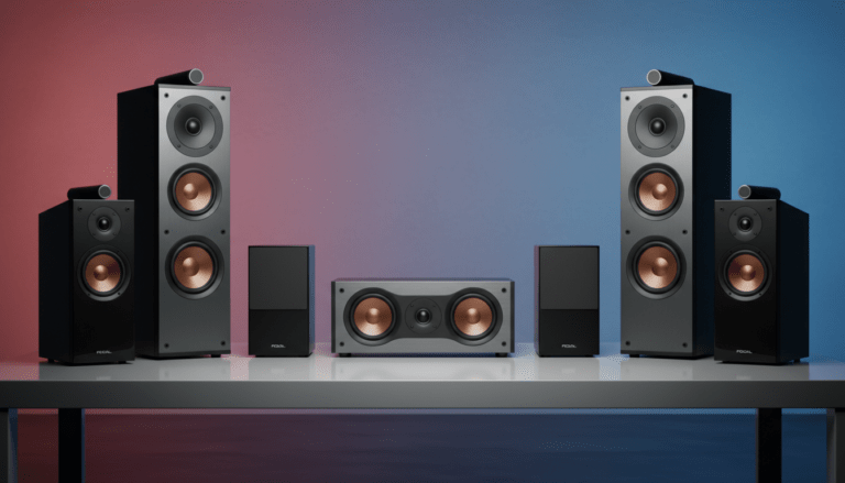 découvrez l'offre exceptionnelle sur le pack home cinéma focal 5.0.2 dolby atmos, une expérience sonore immersive avec une fabrication française haut de gamme. profitez d'un son de qualité pour votre salon dès aujourd'hui !