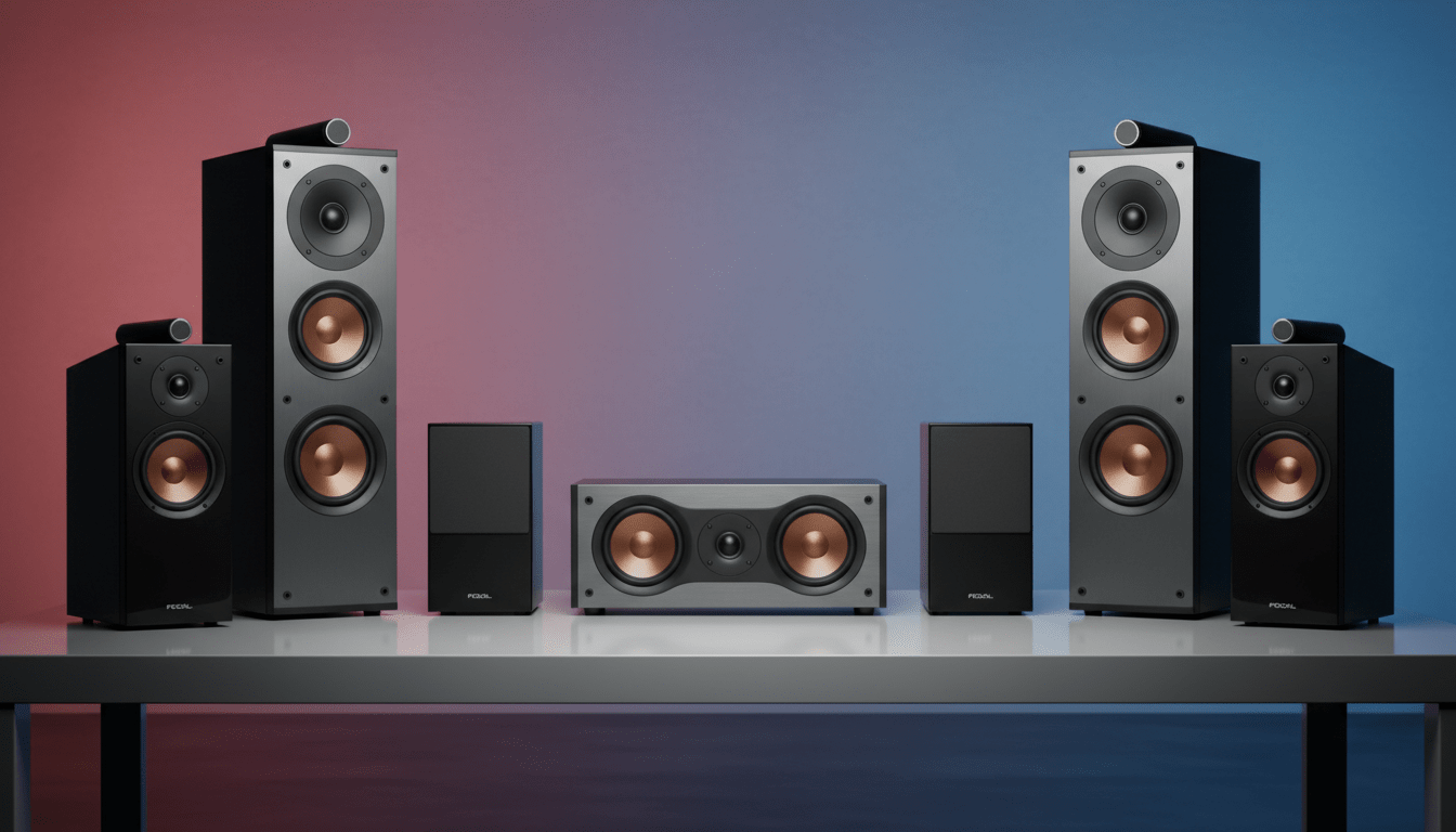 Profitez de l&rsquo;offre exceptionnelle sur le pack home cinéma Focal 5.0.2 Dolby Atmos, une fabrication française de haute qualité