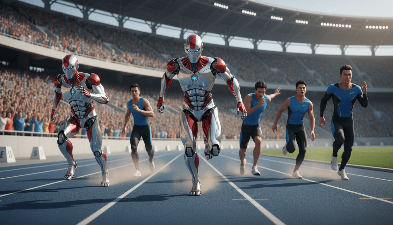 découvrez comment les robots chinois repoussent les limites en surpassant les humains sur la piste de course, une révolution technologique au cœur de la compétition.
