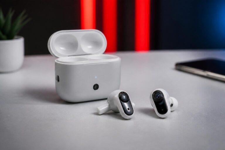 découvrez les airpods ultra dotés d'une caméra innovante, apple finalise les derniers ajustements avant leur lancement officiel.