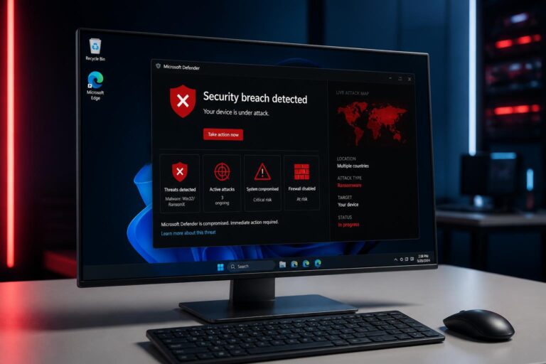 découvrez comment une panne de microsoft defender cause un chaos inattendu sur windows en tentant de contrer des cyberattaques, perturbant la protection antivirus et la sécurité des utilisateurs.