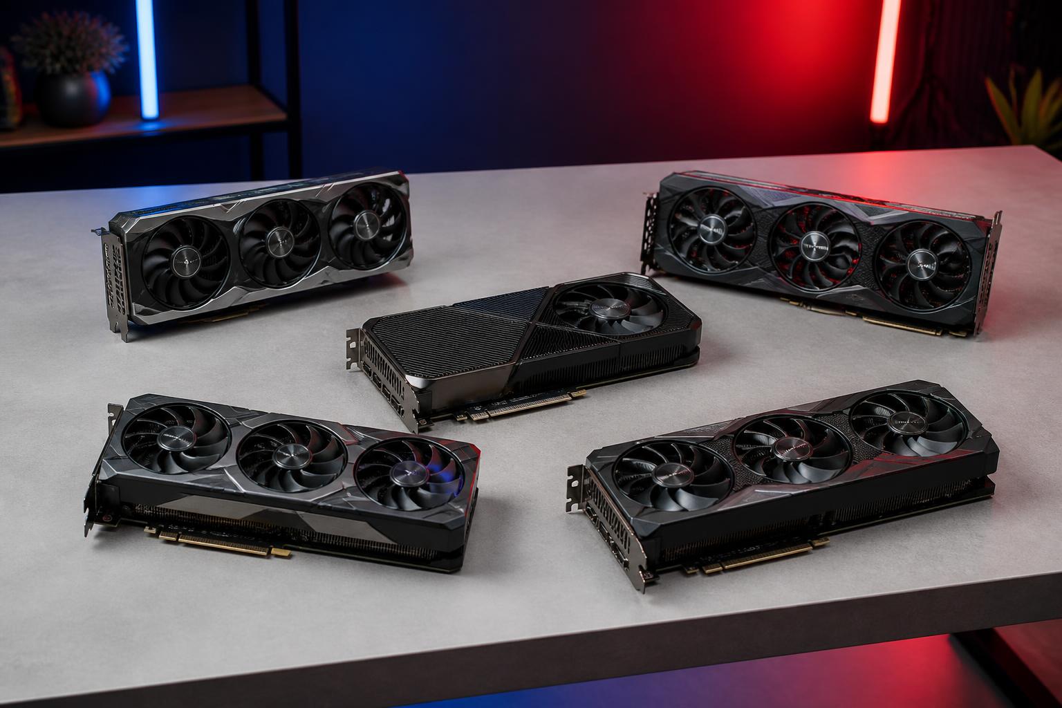 Top 5 des GPU juin 2026