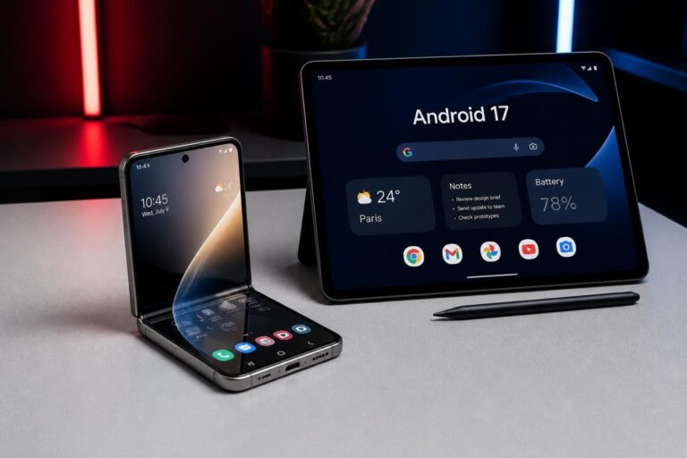 découvrez les dernières nouveautés tech de la semaine : android 17 débarque sur les smartphones pixel et samsung présente son nouveau smartphone pliable. analyse complète et actualités à ne pas manquer.